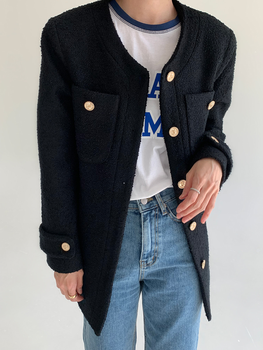 Midi Tweed Jacket